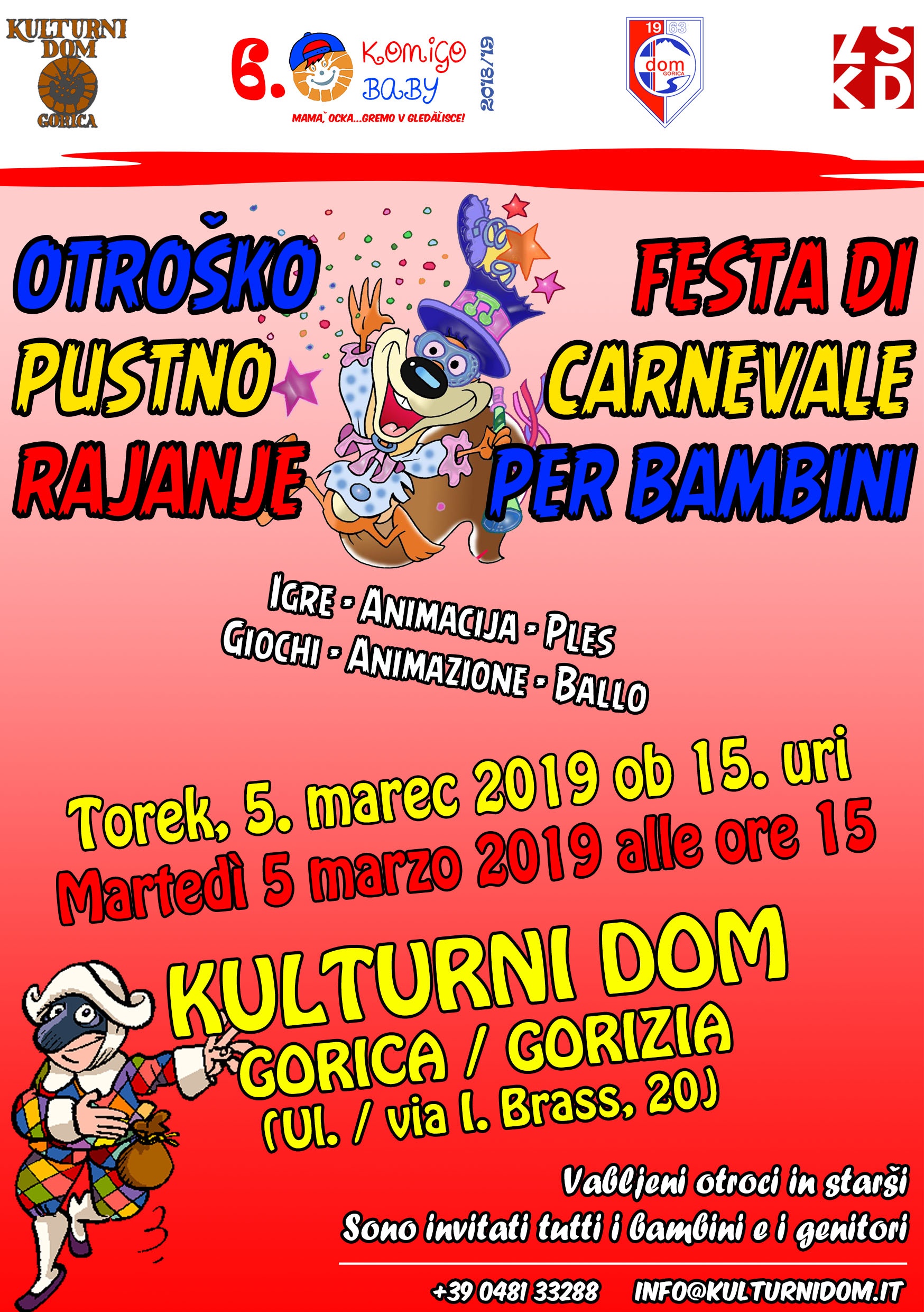 Otroško pustno rajanje